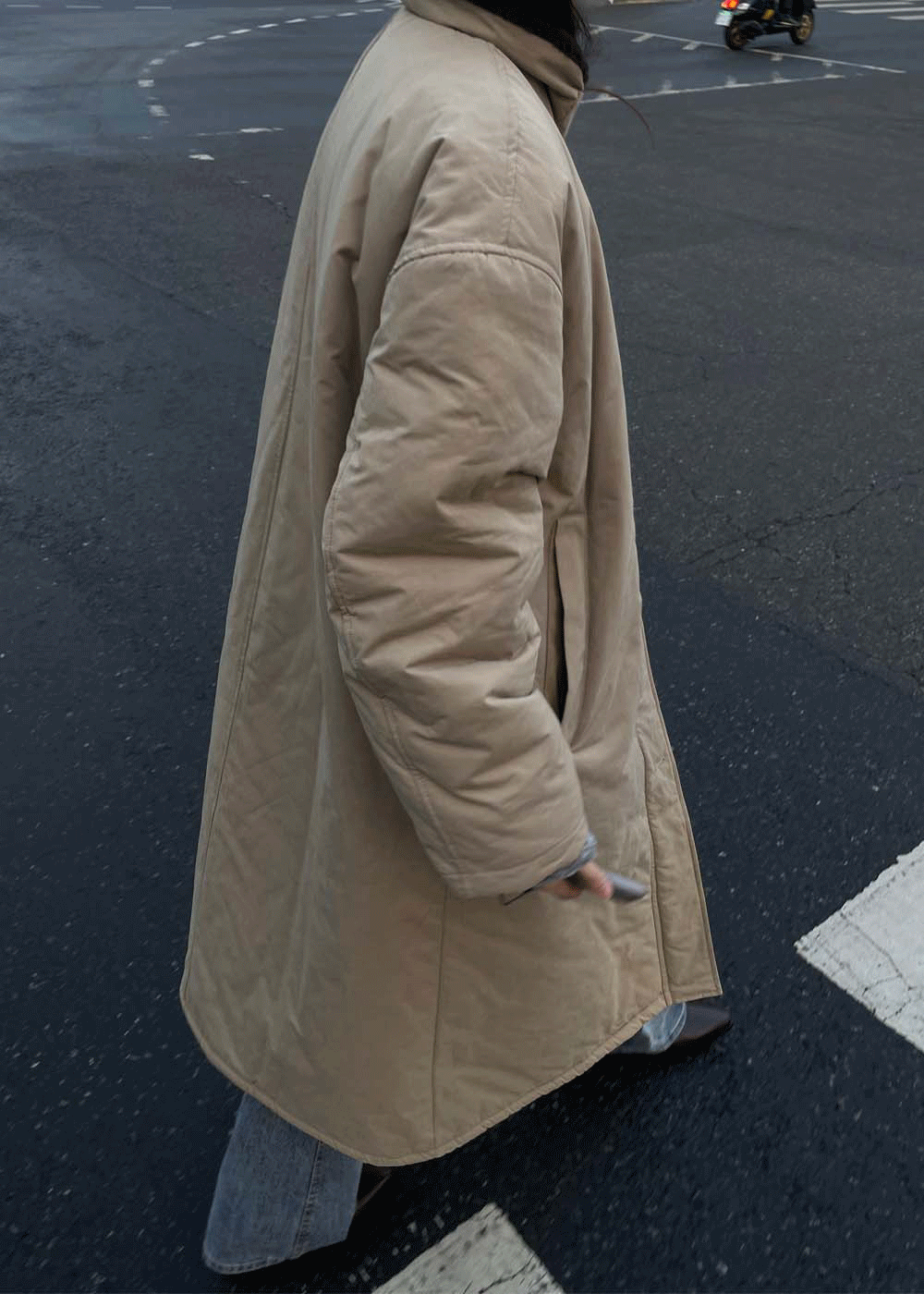 Padded dumble coat